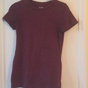 Maroon t-shirt